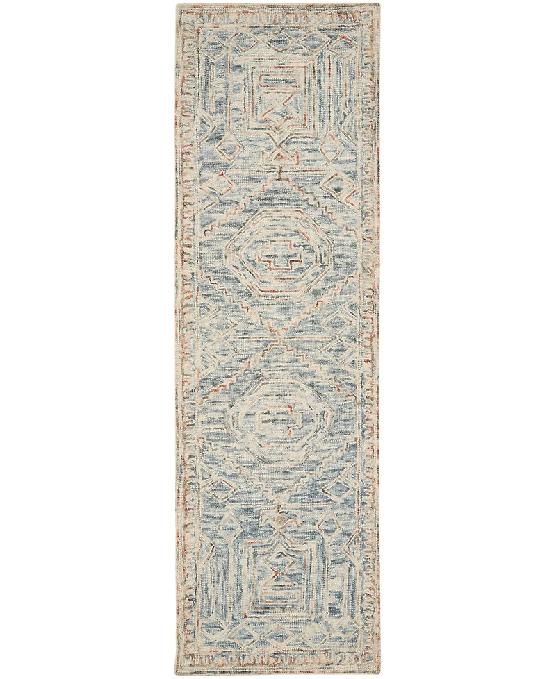 Nourison Home Interlock ITL02 2'3"x7'6" Runner Area Rug