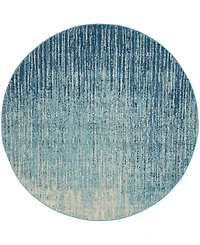 Nourison Home Passion PSN09 5'x5' Round Area Rug