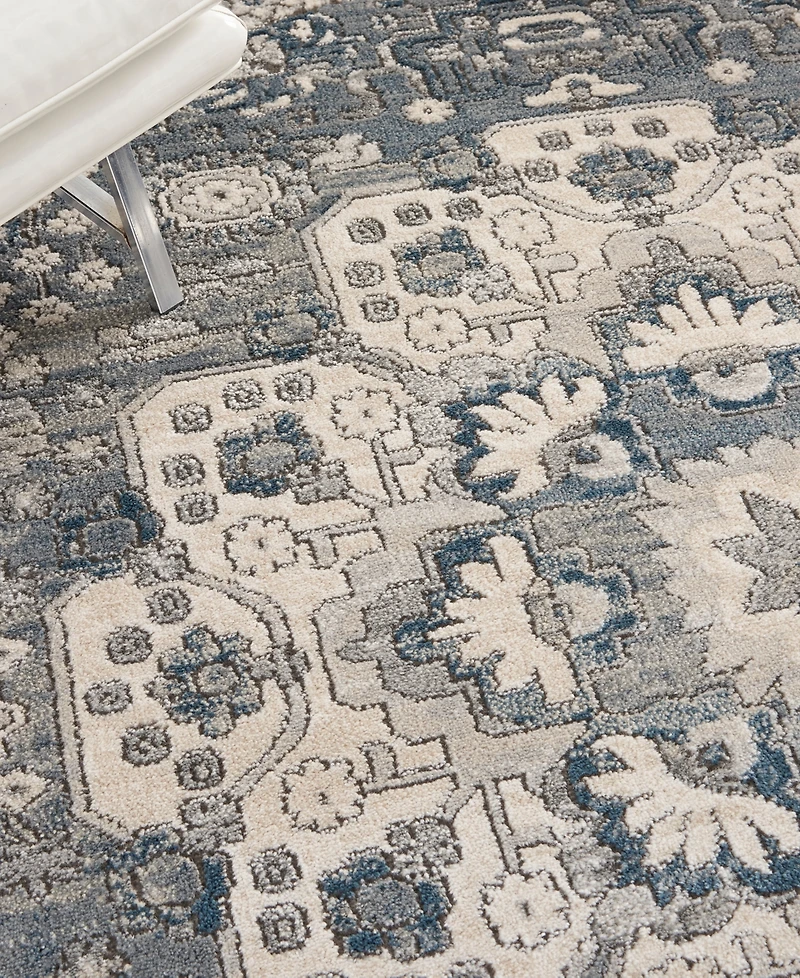 Nourison Home Quarry QUA07 7'10"x7'10" Round Area Rug