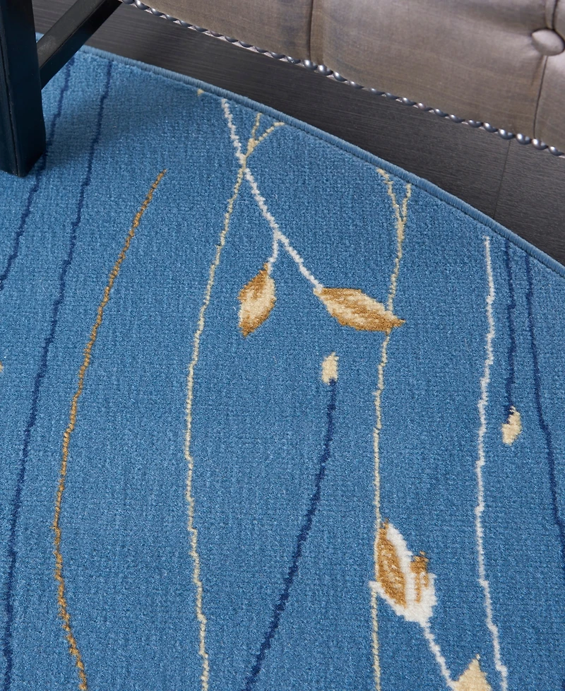 Nourison Home Grafix GRF15 8'x8' Round Area Rug