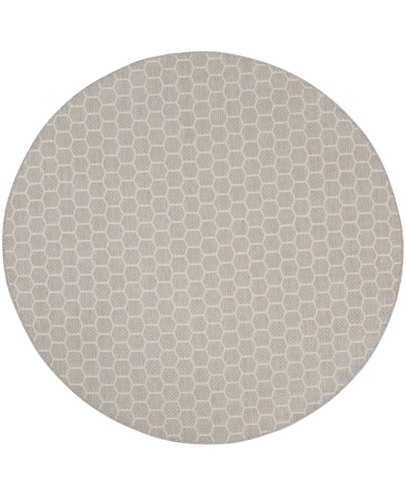Nourison Home Twist Reversible TWS01 8'x8' Round Area Rug