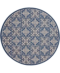 Nourison Home Aloha ALH34 7'10"x7'10" Round Area Rug