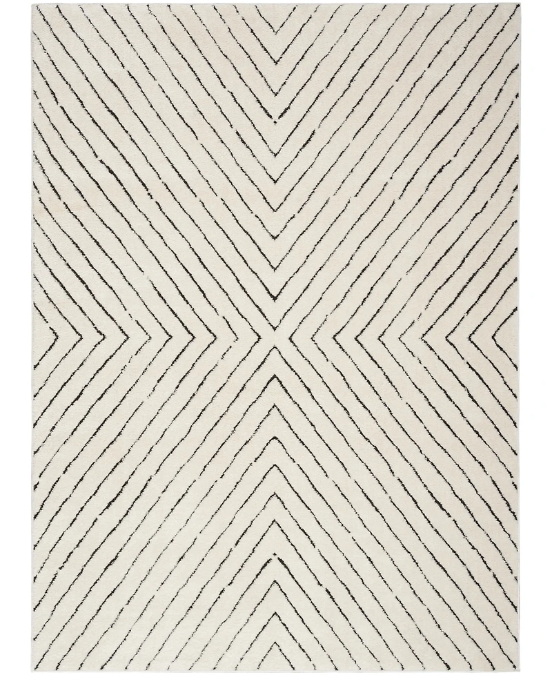 Nourison Home Modern Comfort MNC01 5'3"x7' Area Rug