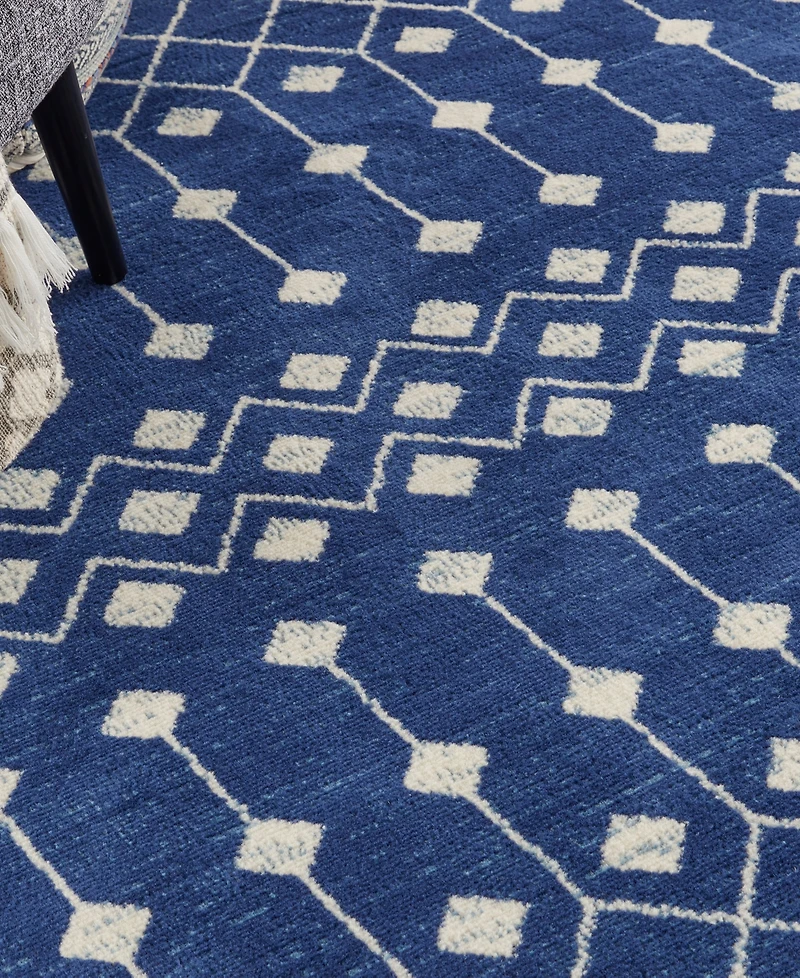 Nourison Home Grafix GRF37 5'3"x5'3" Round Area Rug