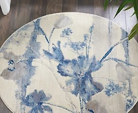 Nourison Home Somerset ST18 3'6"x3'6" Round Area Rug