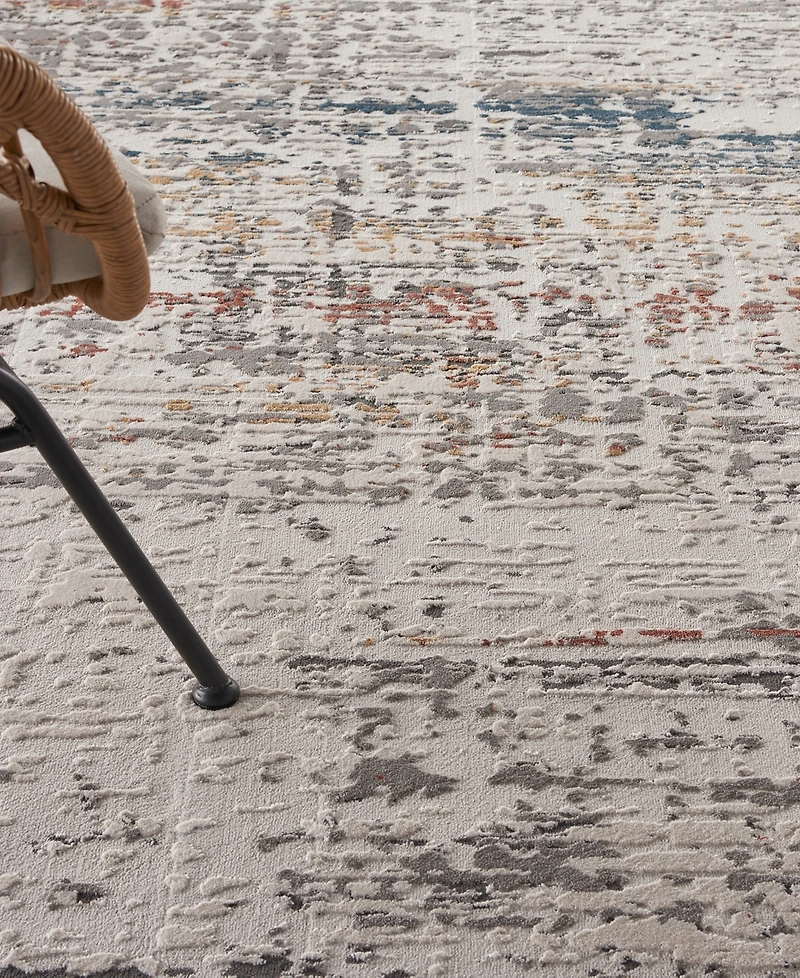 Nourison Home Rustic Textures RUS14 7'10"x7'10" Round Area Rug