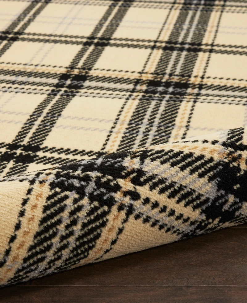 Nourison Home Grafix GRF03 5'3"x7'3" Area Rug