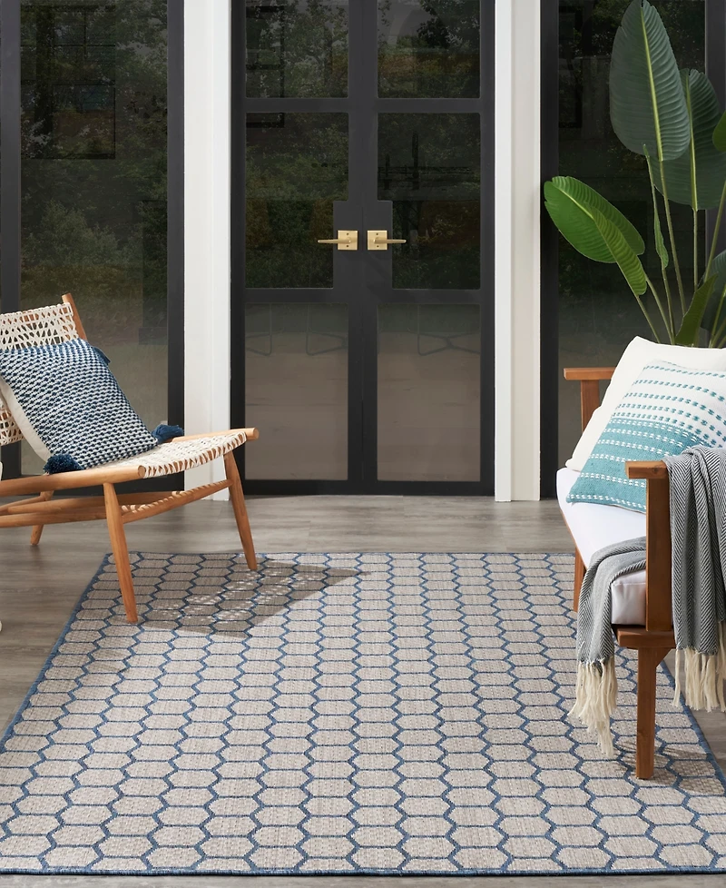 Nourison Home Twist Reversible TWS01 4'x6' Area Rug