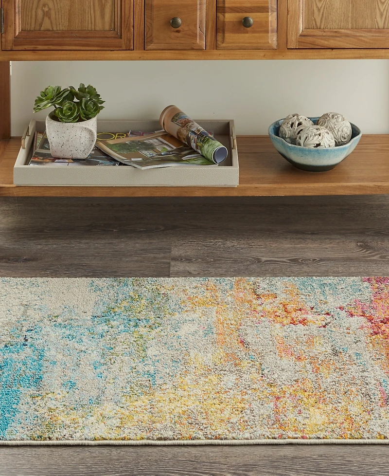 Nourison Home Celestial CES02 3'x5' Area Rug