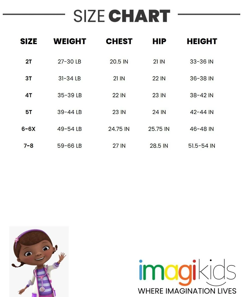 Doc Mcstuffins Toddler Girls Fleece Sweatshirt Dress