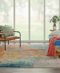 Nourison Home Celestial CES02 5'3"x7'3" Area Rug