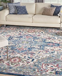 Nourison Home Ankara Global ANR15 7'10"x9'10" Area Rug
