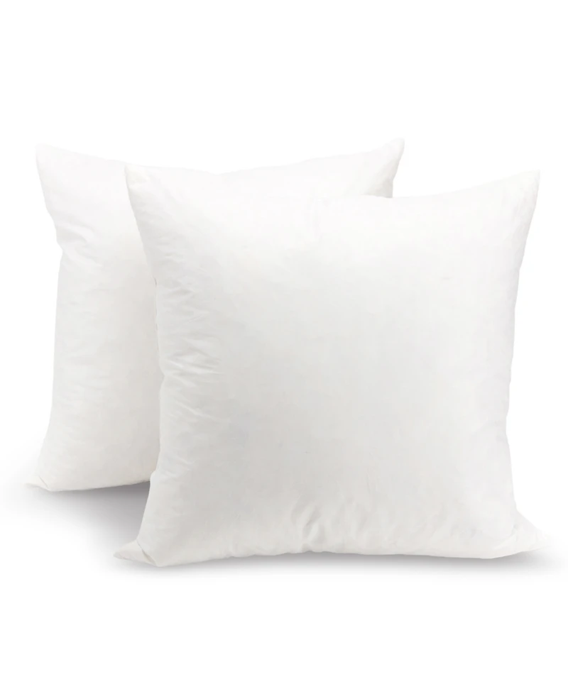 Cheer Collection 95% Feather/5% Down 2-Pack Pillow Inserts