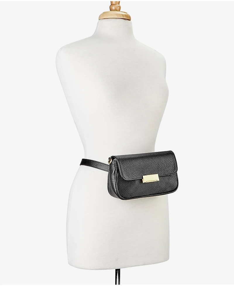 GiGi New York Women's Carrie Crossbody Belt Bag