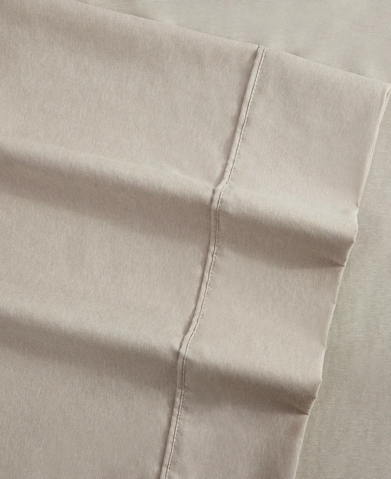 Kenneth Cole New York Solid Cationic Brushed Microfiber Piece Sheet Set