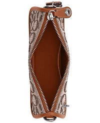 Coach Swinger Signature Jacquard Shoulder Bag