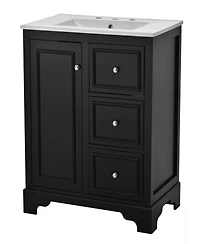 Streamdale 30" Bathroom Vanity Cabinet with Basin
