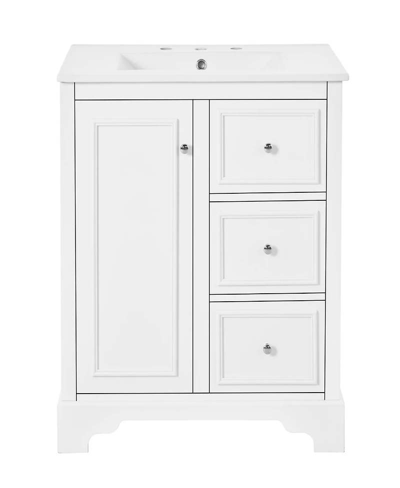 Streamdale 30" Modern Bathroom Vanity with Sink and Mirror
