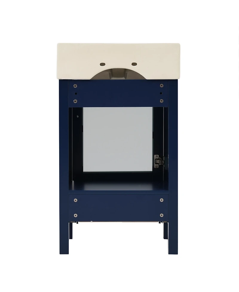 Streamdale Stylish 20" Vanity with Sink and Storage