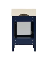 Streamdale Stylish 20" Vanity with Sink and Storage