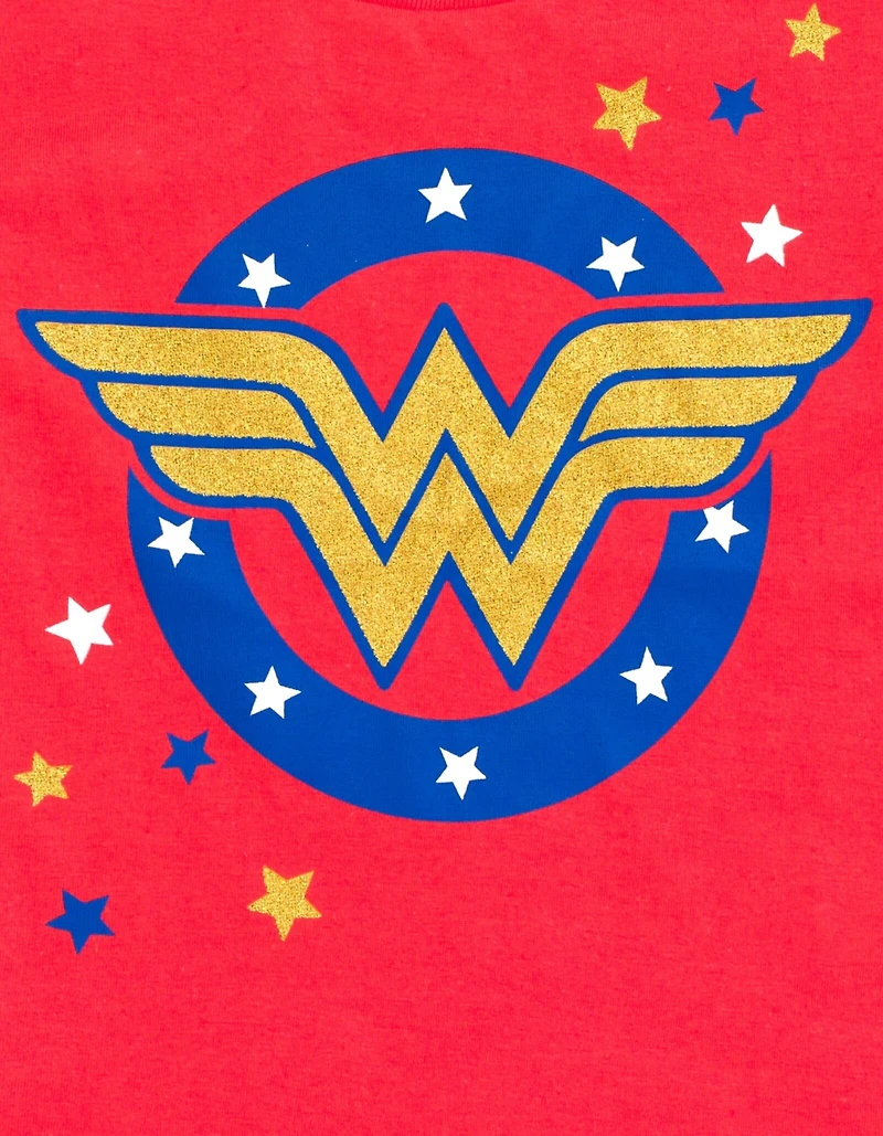 Justice League Toddler Girls Dc Comics Batgirl Super Wonder Woman 3 Pack T-Shirts to