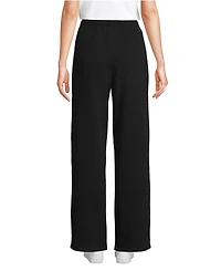 Lands' End Women's Serious Sweats High Rise Relaxed Straight Leg Pants