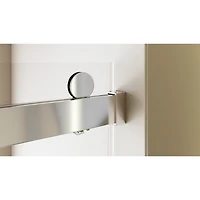 Streamdale Chrome Frameless Sliding Shower Door with Soft-Close