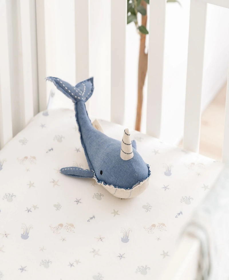 Crane Baby Infants Cove Sea Life Fitted Crib Sheet