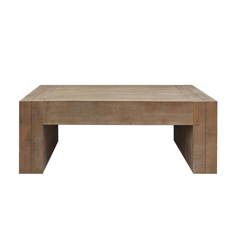 Streamdale Furniture Natural Wood Living Room Table Versatile Tea Table, Rustic Wood Coffee Table