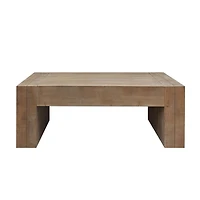 Streamdale Furniture Natural Wood Living Room Table Versatile Tea Table, Rustic Wood Coffee Table