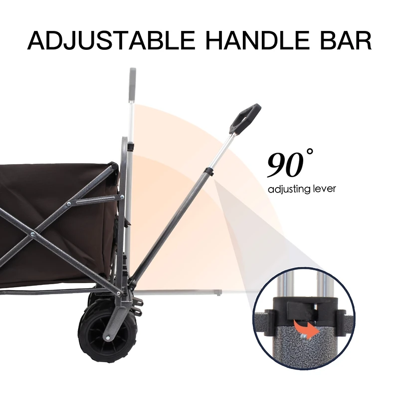Streamdale Foldable Kid's Wagon for Outdoor Adventures