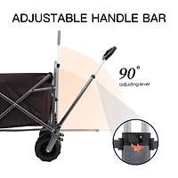 Streamdale Foldable Kid's Wagon for Outdoor Adventures