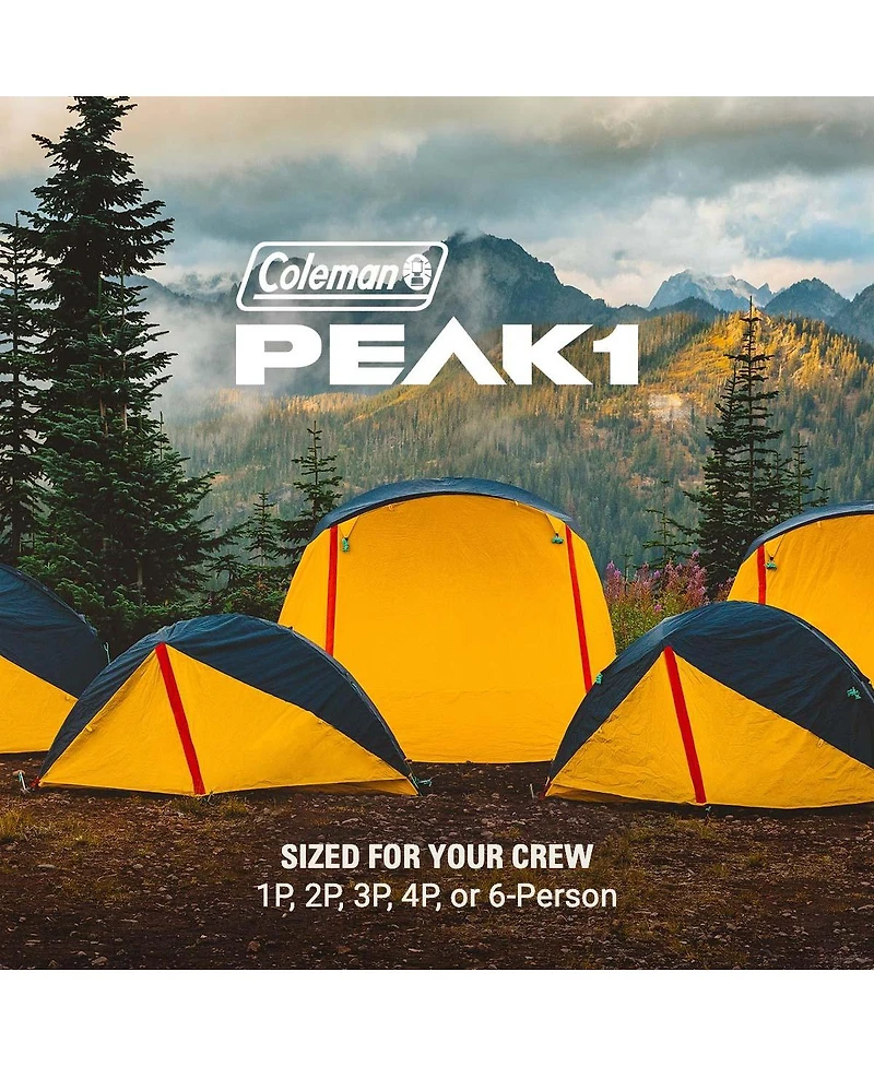 Coleman PEAK1 2-Person Backpacking Dome Tent