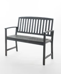 Streamdale Loja Bench Durable Acacia Wood Bench For Outdoor Comfort And Style