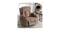Simplie Fun Power Lift Recliner Chair Recliners for Elderly with Heat and Massage Recliner Chair for Living Room with Infinite Position and Side Pocke