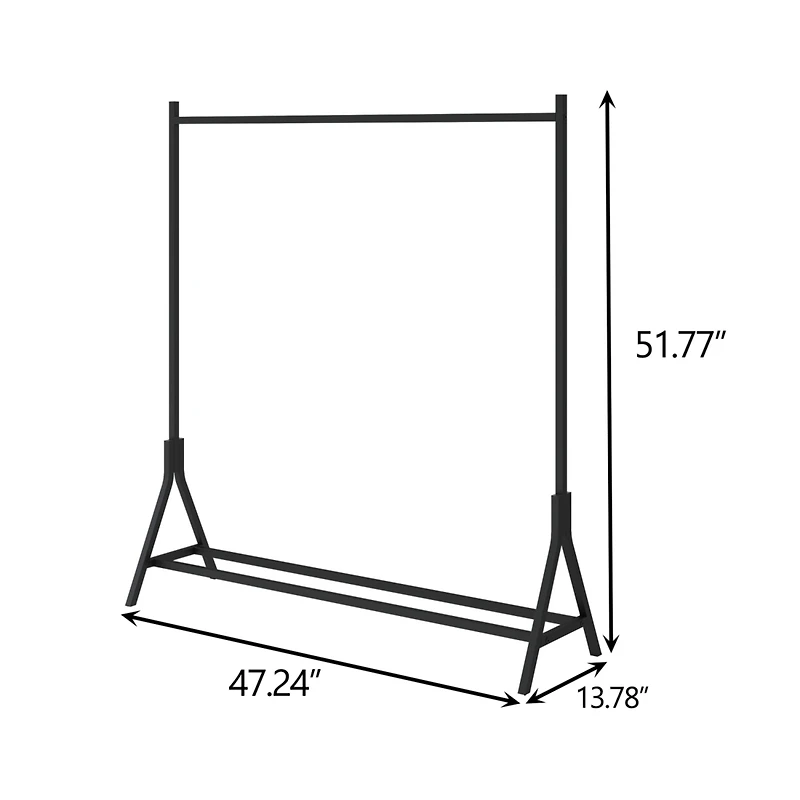 Streamdale Freestanding Garment Rack with Multi-Purpose Hanger