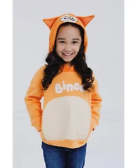 Bluey Toddler Boys Bingo Dad Mom Fleece Matching Family Cosplay Pullover Hoodie to