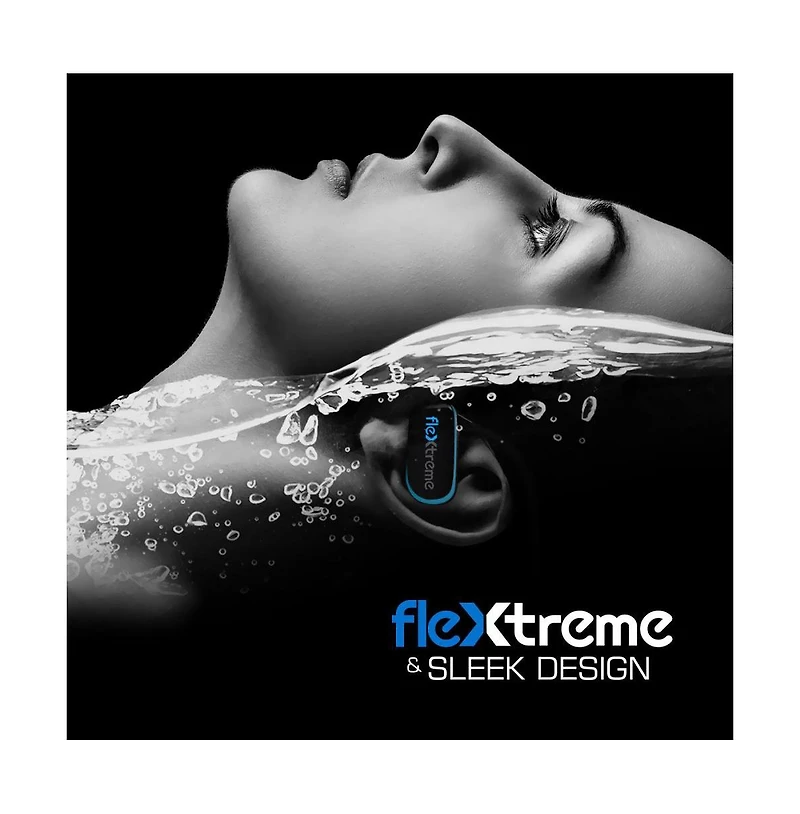 Pyle Flextreme Waterproof MP3 Headphones, 8GB Built-In Memory