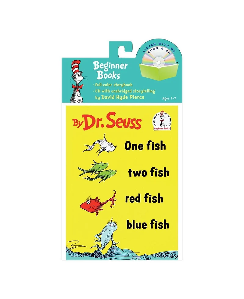 Kaplan Early Learning Dr. Seuss Books and Audio CDs - Set of 4