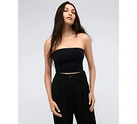 Kenneth Cole Women's Seamless Cropped Tube Top