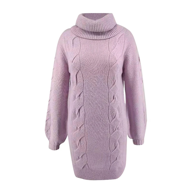 Bellemere Cashmere Turtleneck Mini-Sweater