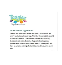 Mary Meyer Taggies Sensory Stuffed Animal Soft Rattle with Teether Ring, Molasses Sloth