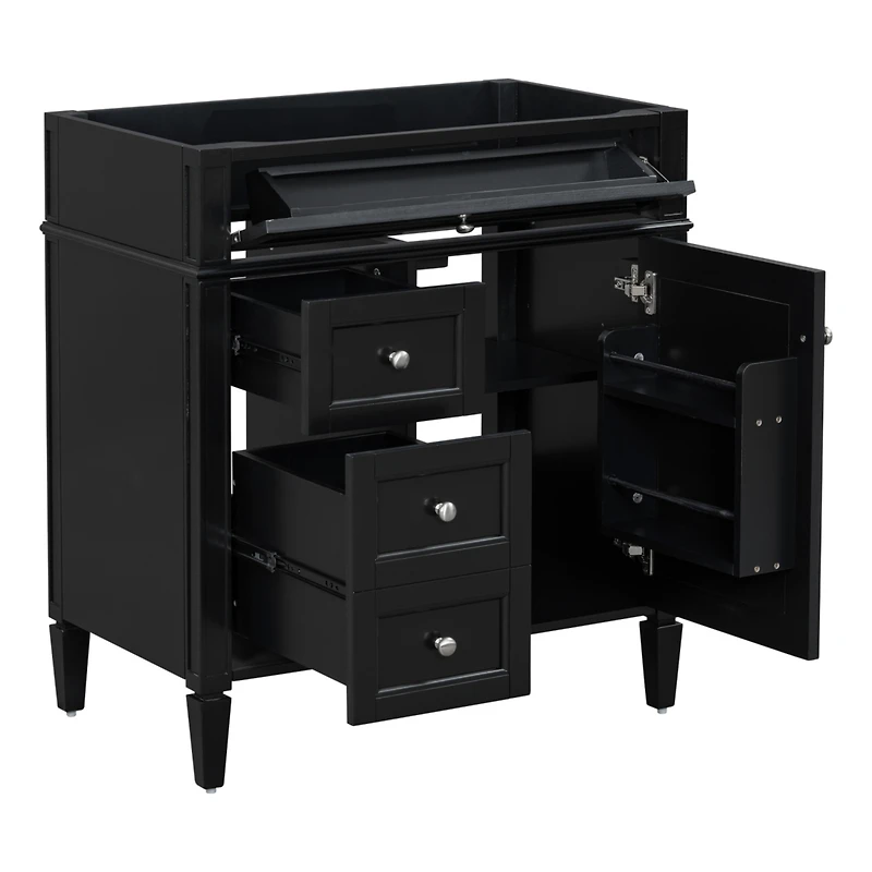 30" Bathroom Vanity without Top Sink