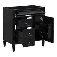 30" Bathroom Vanity without Top Sink