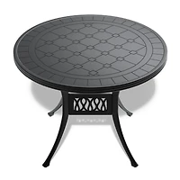 Streamdale 3-Piece Cast Aluminum Patio Set with Cushions