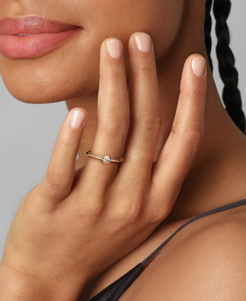 Pandora Era Lab-Grown Diamond Bezel Ring