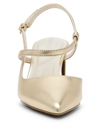 Anne Klein Women's Bliss Pointed Toe Strappy Block Heel Pumps