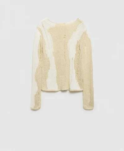 Mango Women's Unstitched Knitted Sweater