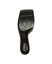 Schutz Women's Dethalia Pin Squared Toe Sandals