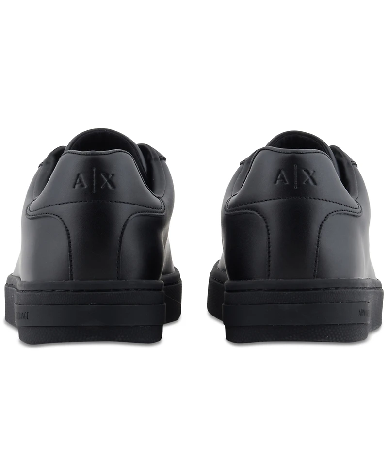 A|X Armani Exchange Men's London Lace-Up Leather Sneaker